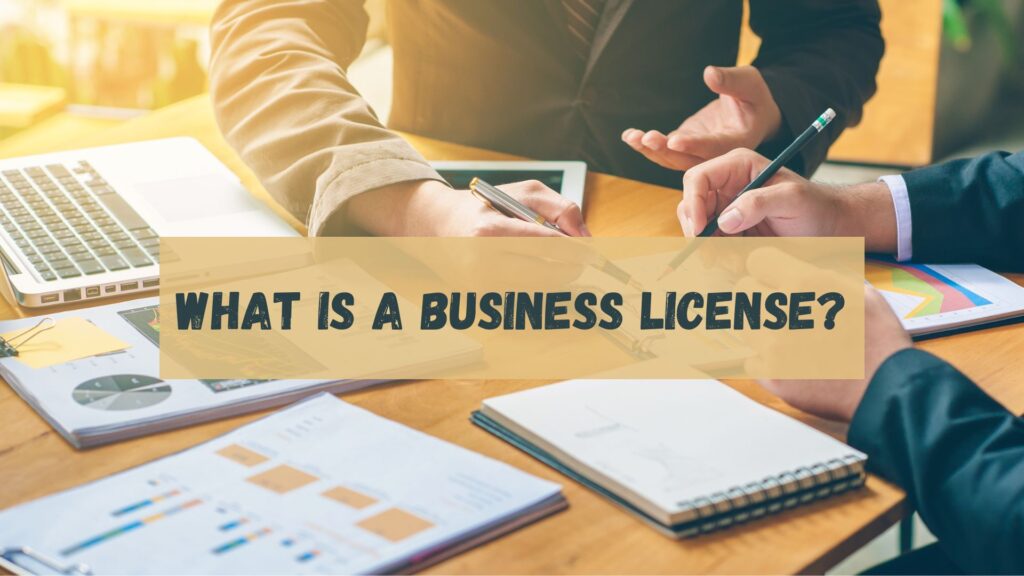 What is a business license?